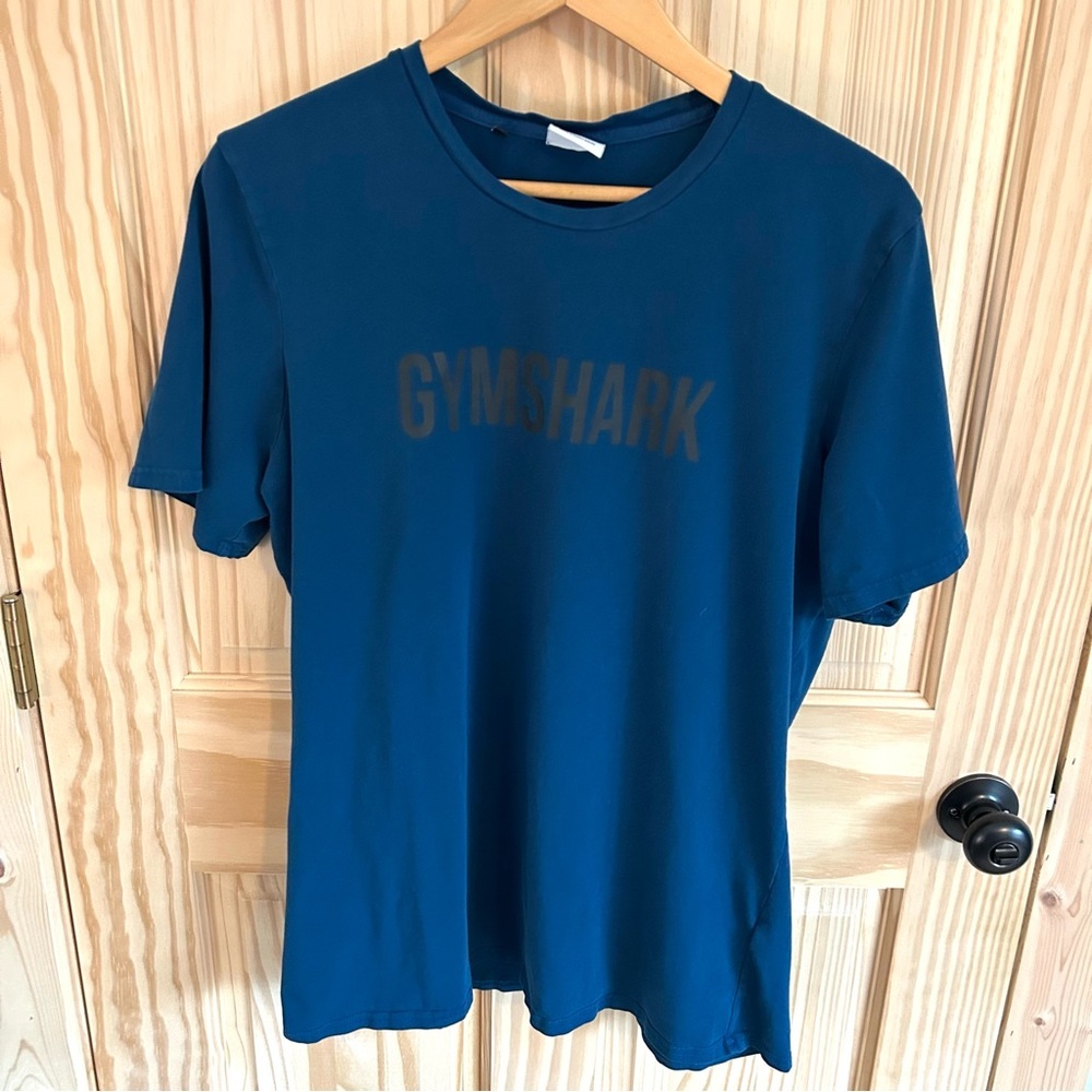 Gymshark Apollo Teal Blue Unisex Tee. Size XL.